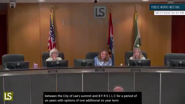 Committee advances multiple airport contracts, lease renewal and federal grant amendment for Lee's Summit Regional Airport