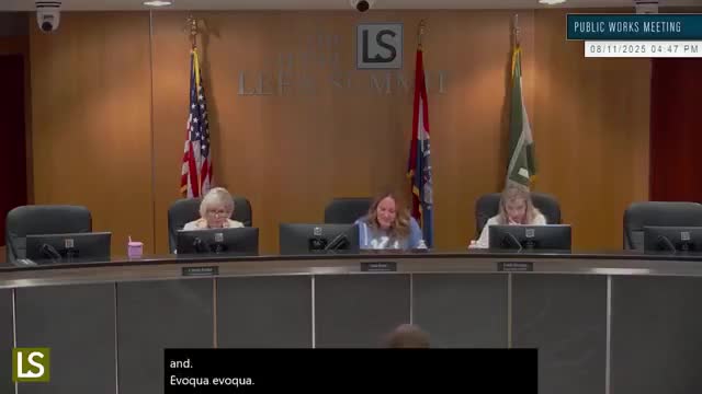 Committee advances sole‑source purchase for calcium nitrate odor control up to $300,000