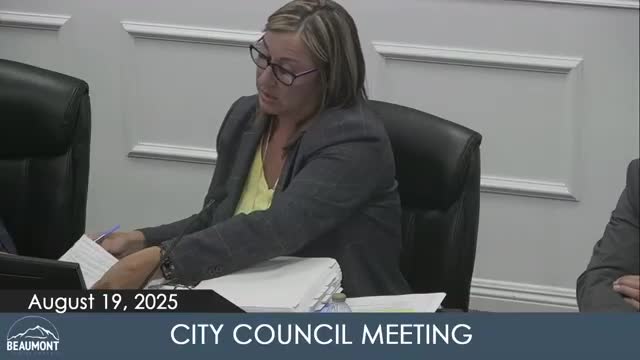 Beaumont Council Discusses Private Train Crossing Safety and Youth Employment Training Programs