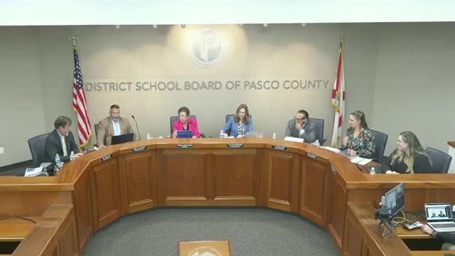 Pasco trustees review large Neola policy update; board pulls several items for further work