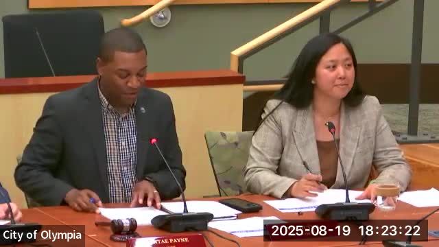 Olympia Council Reviews Business Tax Rate Changes and Impacts on Local Economy