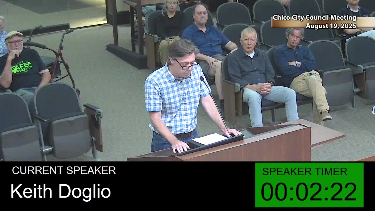 Chico City Council Reviews Housing Costs and Bike Safety Concerns