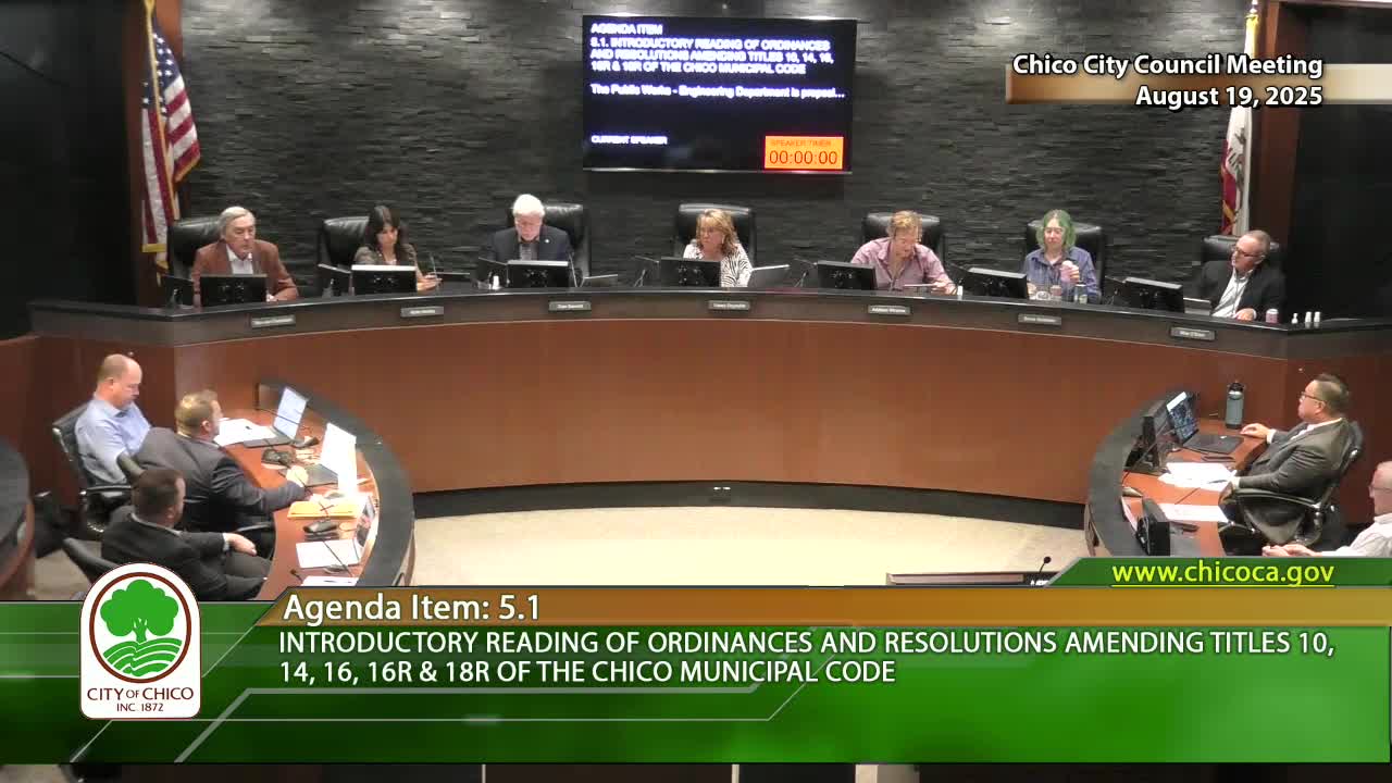 Chico Council Votes to Reconsider South Park Drive Bicycle Separation Plan