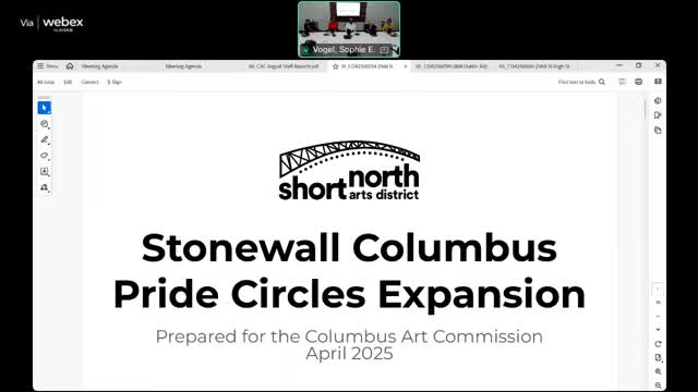 Columbus to Expand LGBTQ Plus Public Artwork Designed by Artist Lisa