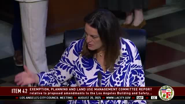 Los Angeles Council Approves Fire Code Changes to Enhance Housing Safety