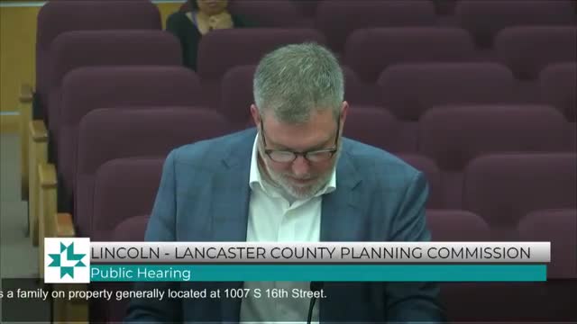 Lincoln City Council considers Oxford House accommodation for recovering addicts at 1007 South Sixteenth Street