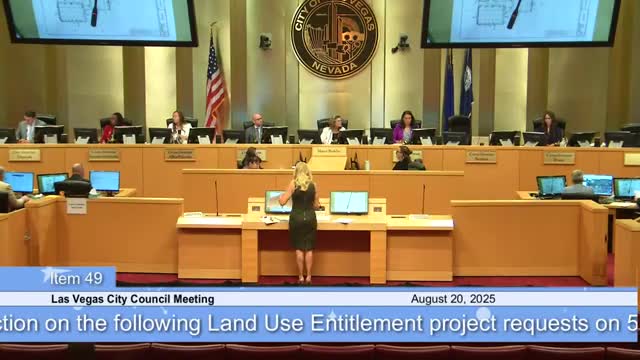 Las Vegas City Council Approves Residential Subdivision Despite Neighborhood Opposition
