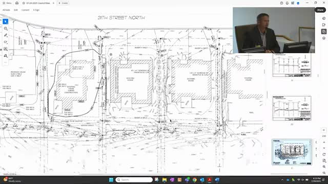 Homeowners Discuss Drainage Changes Amid Development Plan Concerns