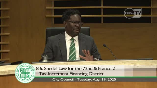 City Council Approves Tax Increment Financing District for 70 Second in France