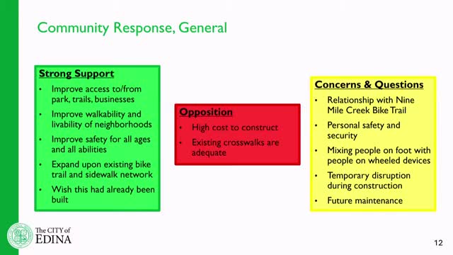 Community Voices Mixed on Proposed Pedestrian Pathway Along County Road