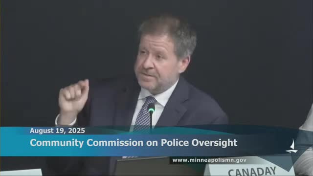 Minneapolis Panel Reviews Discipline Matrix for Police Accountability Reforms