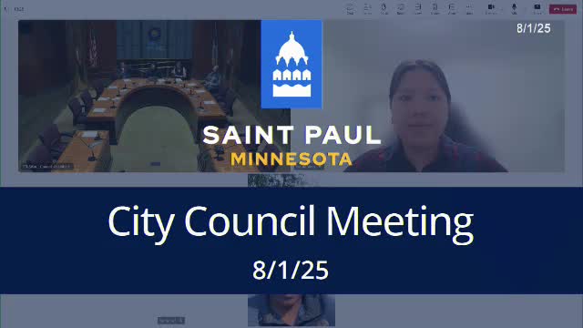 Saint Paul City Council Extends Emergency Declaration for 90 Days