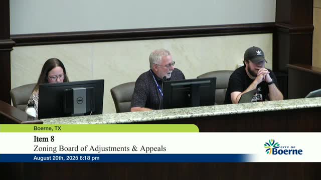 City Council Deliberates Variance Request Amid Code Enforcement Concerns