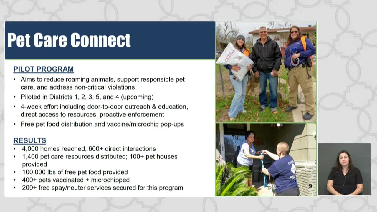 PetCare Connect program expands in District 4 to provide pet resources and services