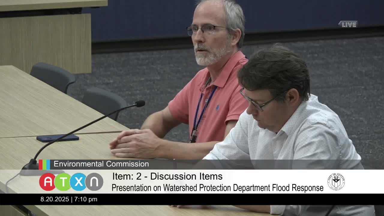 Austin Officials Discuss Onion Creek Flood Risks and Community Preparedness Strategies