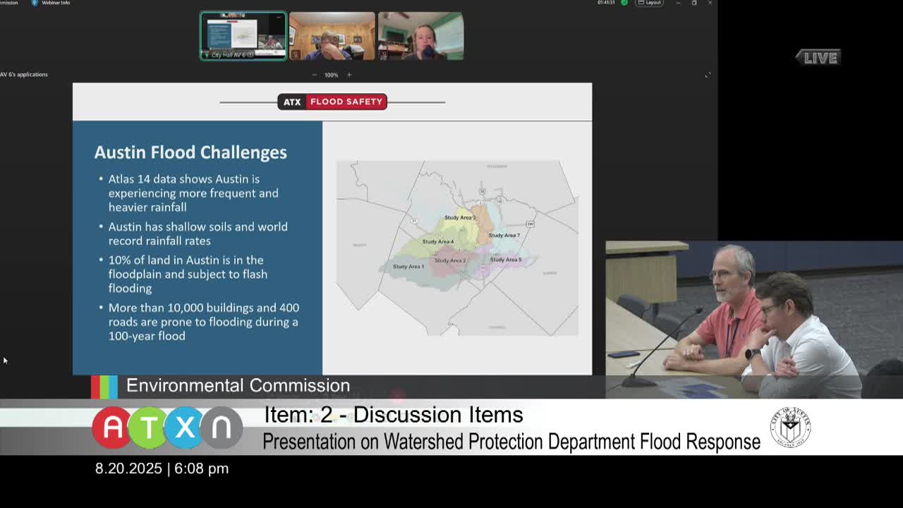 Austin releases flood plain maps to raise public awareness of flooding risks