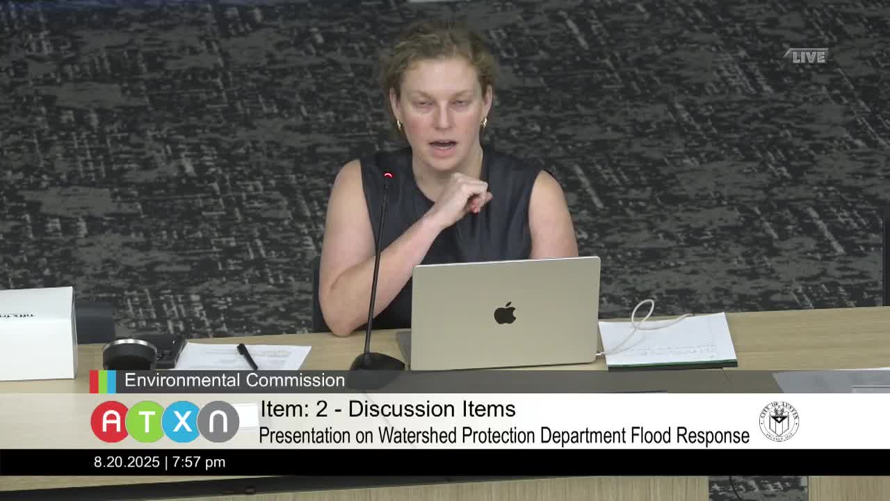 Travis County Discusses Organized Debris Removal and Ecological Restoration Efforts