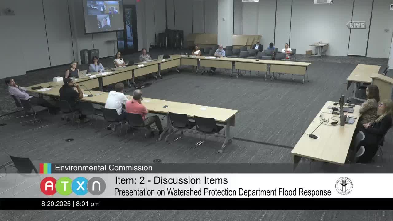 City Officials Discuss Flood Risk Management and Green Infrastructure at Boggy Creek Meeting