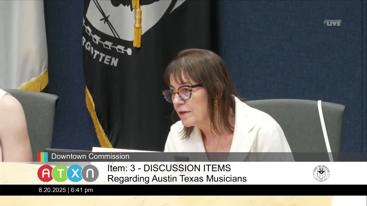 Commissioner Piedra Questions Green Room Proposal for Nonprofit Office Space