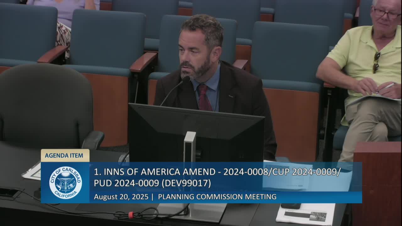 Carlsbad Coastal Commission reviews hotel conversion impact on visitor accommodations