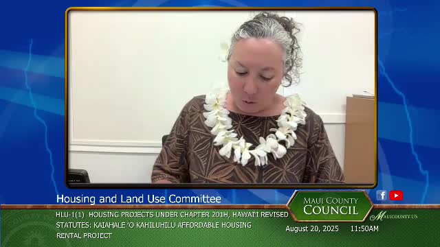 Maui Community Demands Urgent Action for West Maui Affordable Housing Crisis