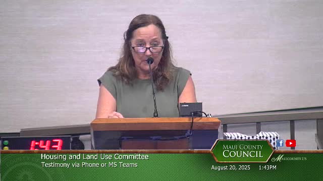 Maui Residents Push for Hotel Zoning to Support Short Term Rentals Amid Economic Struggles