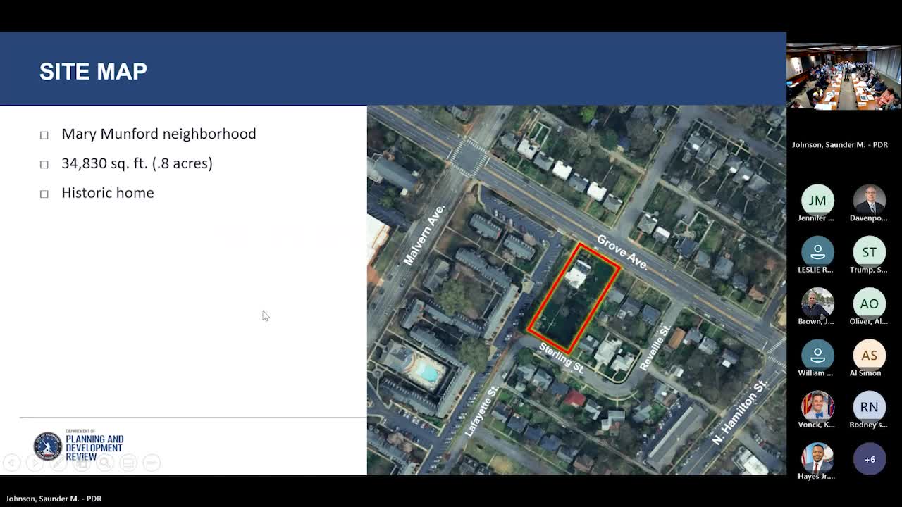 City Plans Historic Home Preservation and New Single Family Dwellings on Grove Avenue