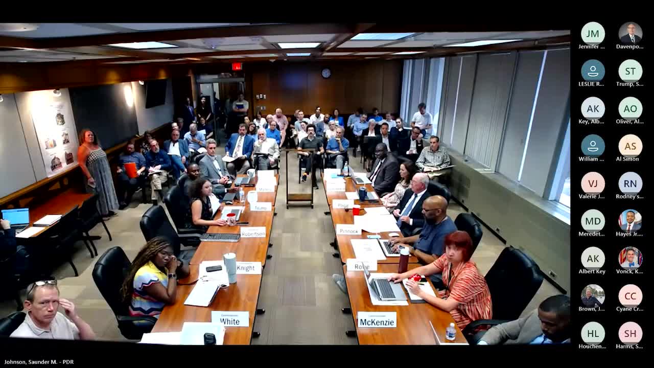 Participants Navigate Virtual Meeting Challenges During Georgia Avenue Project Discussion
