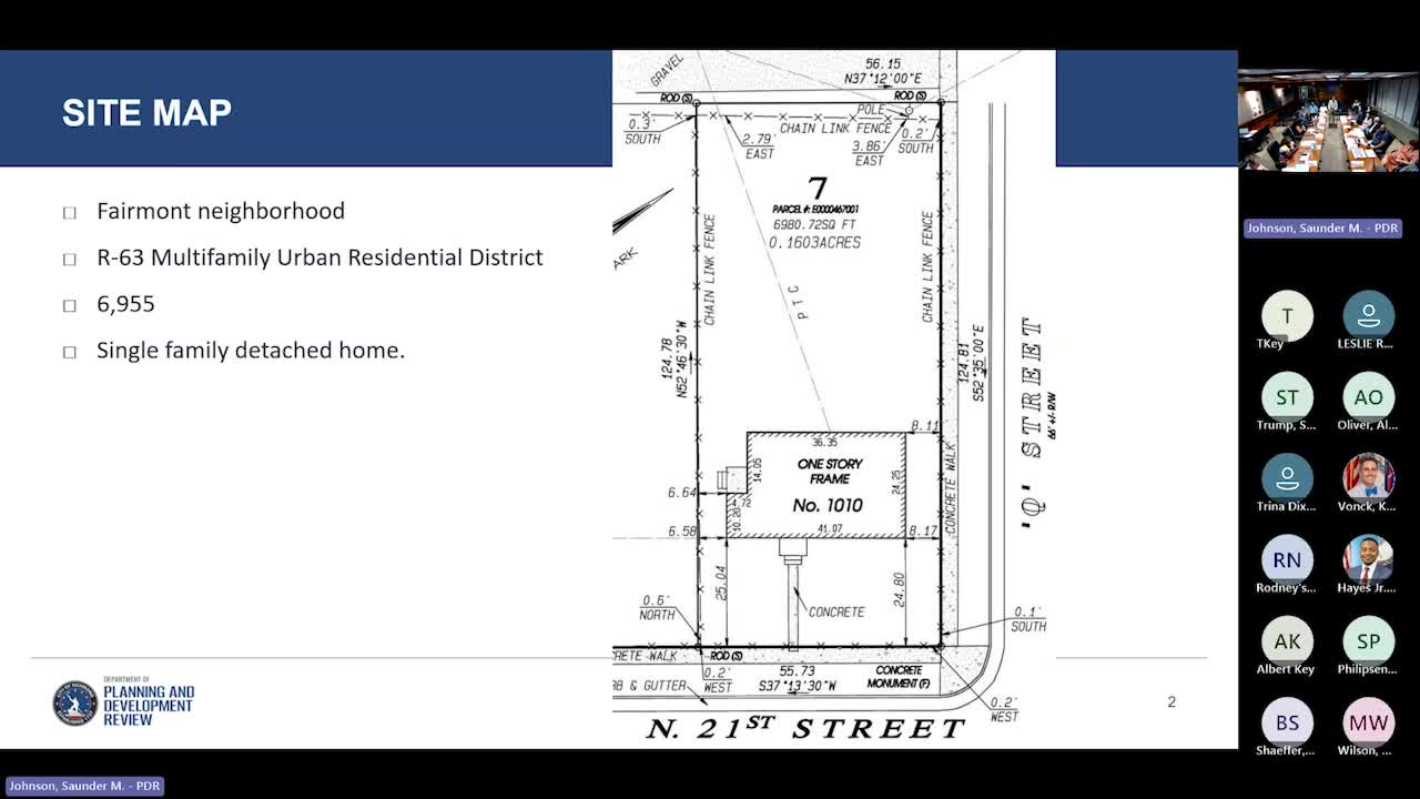 Developer Seeks Approval to Subdivide Property at 20 First Street for Multifamily Use