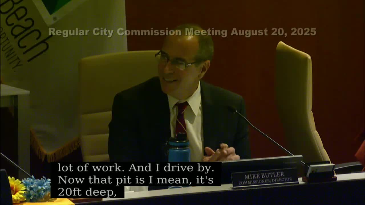 Hallandale Beach Commission Debates Lift Station Upgrades and Bus Service Accessibility