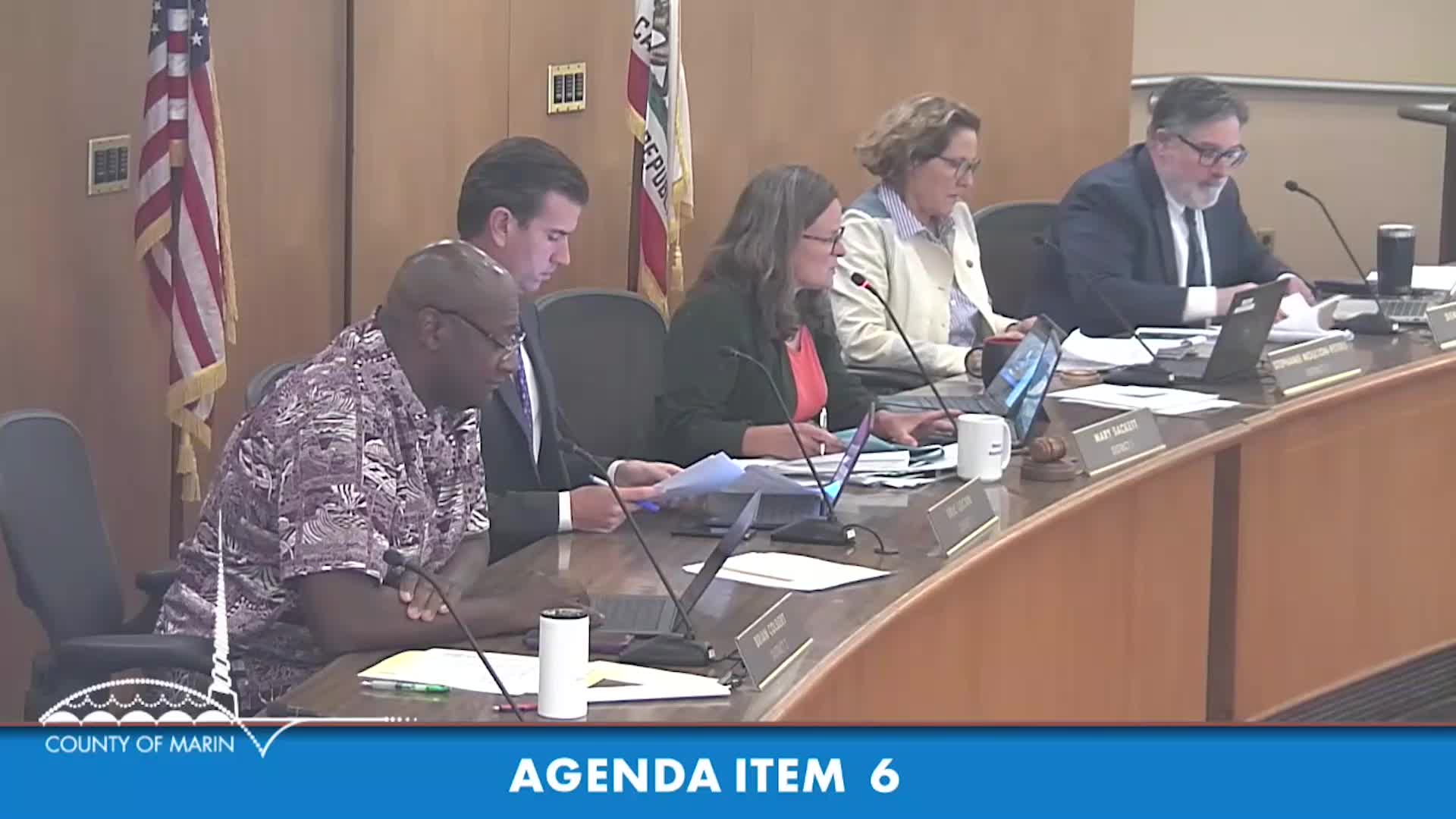 County Board Adjusts Meeting Schedule for Flood Control and Housing Authority Discussions