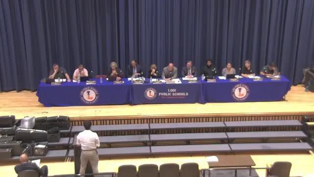 William discusses school board role and community engagement during Lodi meeting