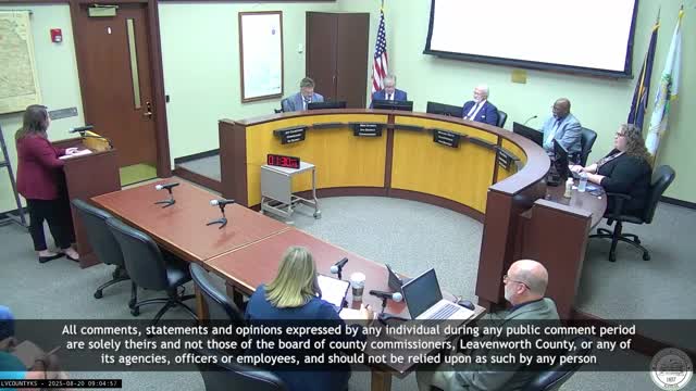 Residents Demand Accountability Amid Rising Property Taxes in Leavenworth County