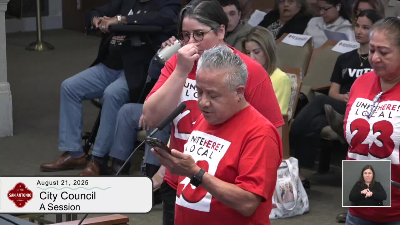 Mary Salcedo urges San Antonio City Council for Spurs impact report