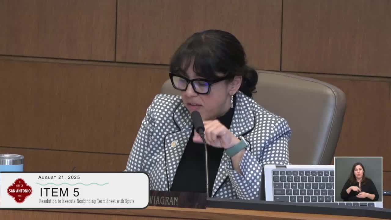San Antonio Council Advances $489M Spurs Arena Proposal Ahead of November Vote