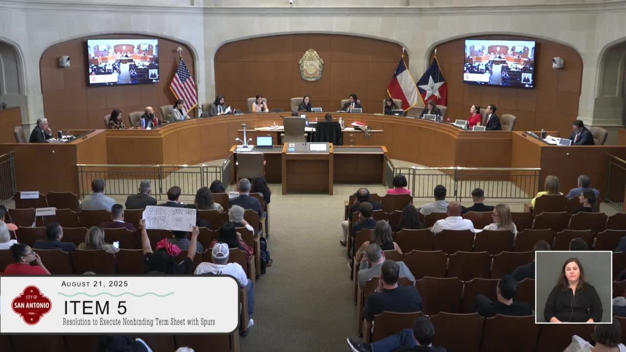 San Antonio Council Discusses Arena Revenue Bonds and Affordable Housing Challenges
