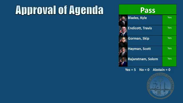 City Council Rejects Claim in Closed Session Meeting