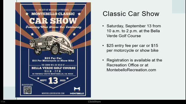 City Park Hosts Reintroduced Car Show at Bicknell Golf Course