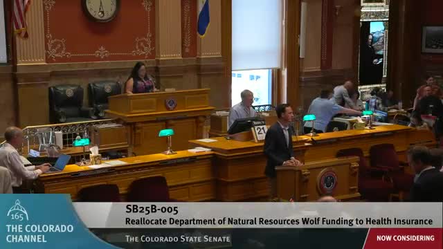 Colorado Senate Diverts Funds From Wolf Program To Support Affordable Health Insurance Initiative