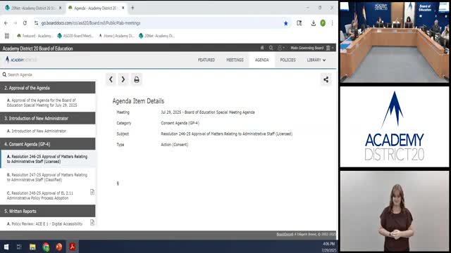 Board refines public‑comment language to require prior sign‑up; will add amendment to consent