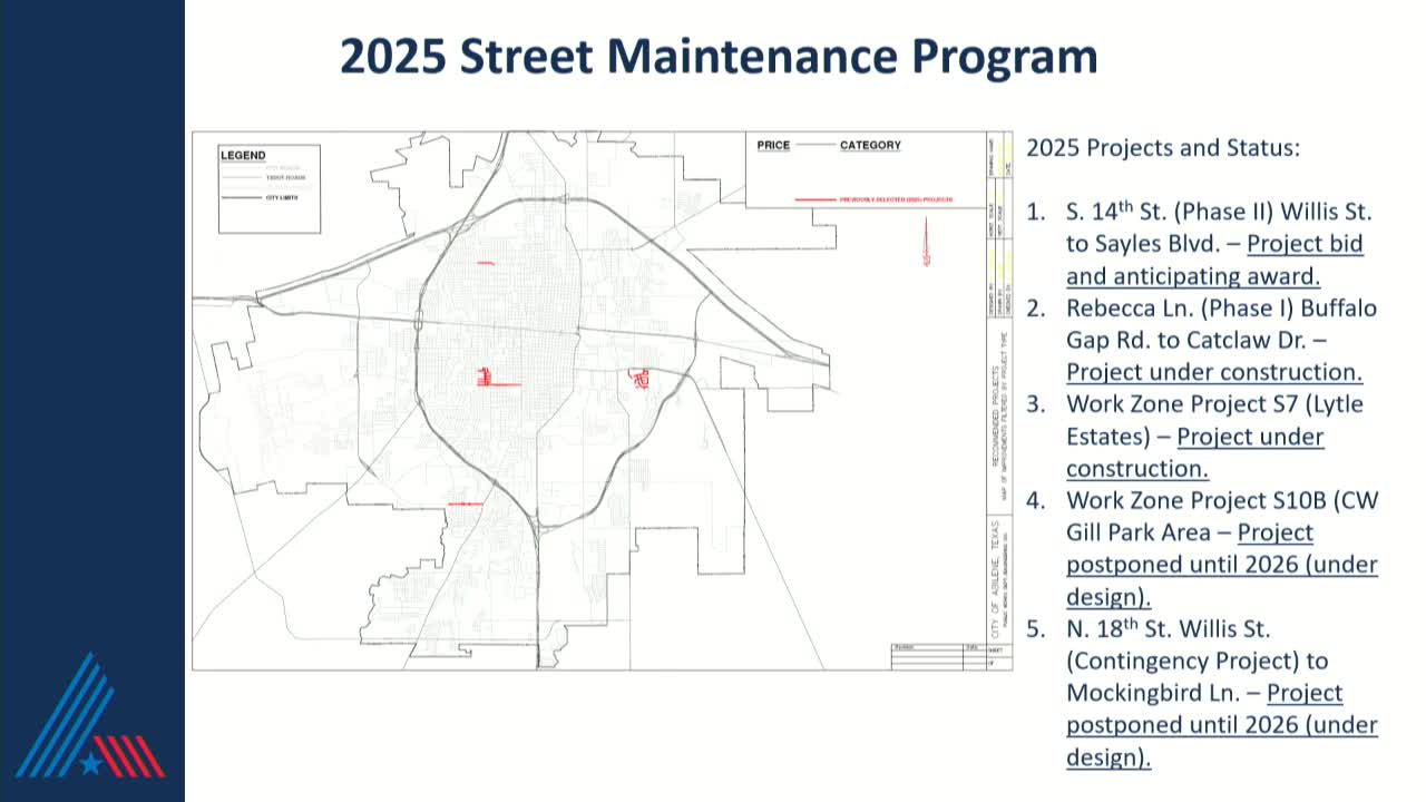 City Roadway Committee Reviews $110M Project List Amid Cyberattack Delays