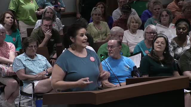 Resident Urges Council to Reject Proposed Changes to Mary's Creek Area