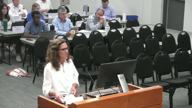 Resident Jeanne Ferrier Advocates for Cross Timbers Drainage Study Funding in Flower Mound
