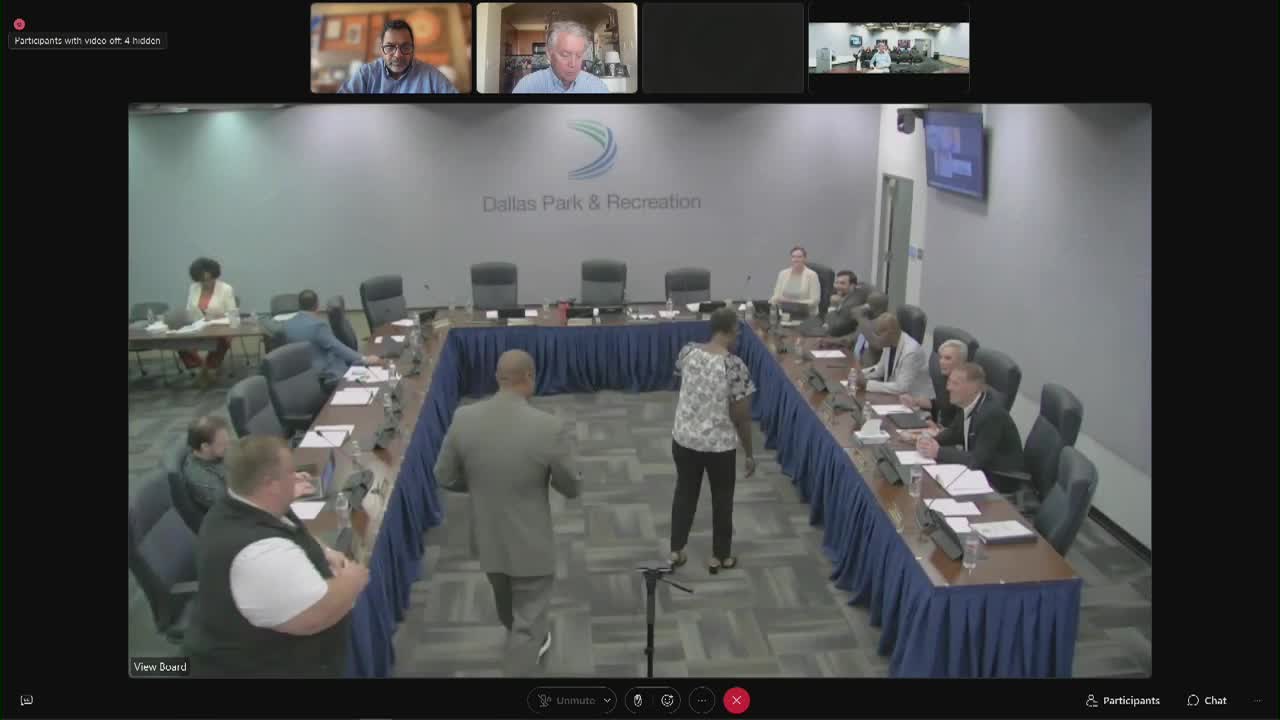 Dallas Park Department Honors Kathy Brooks for 25 Years of Service