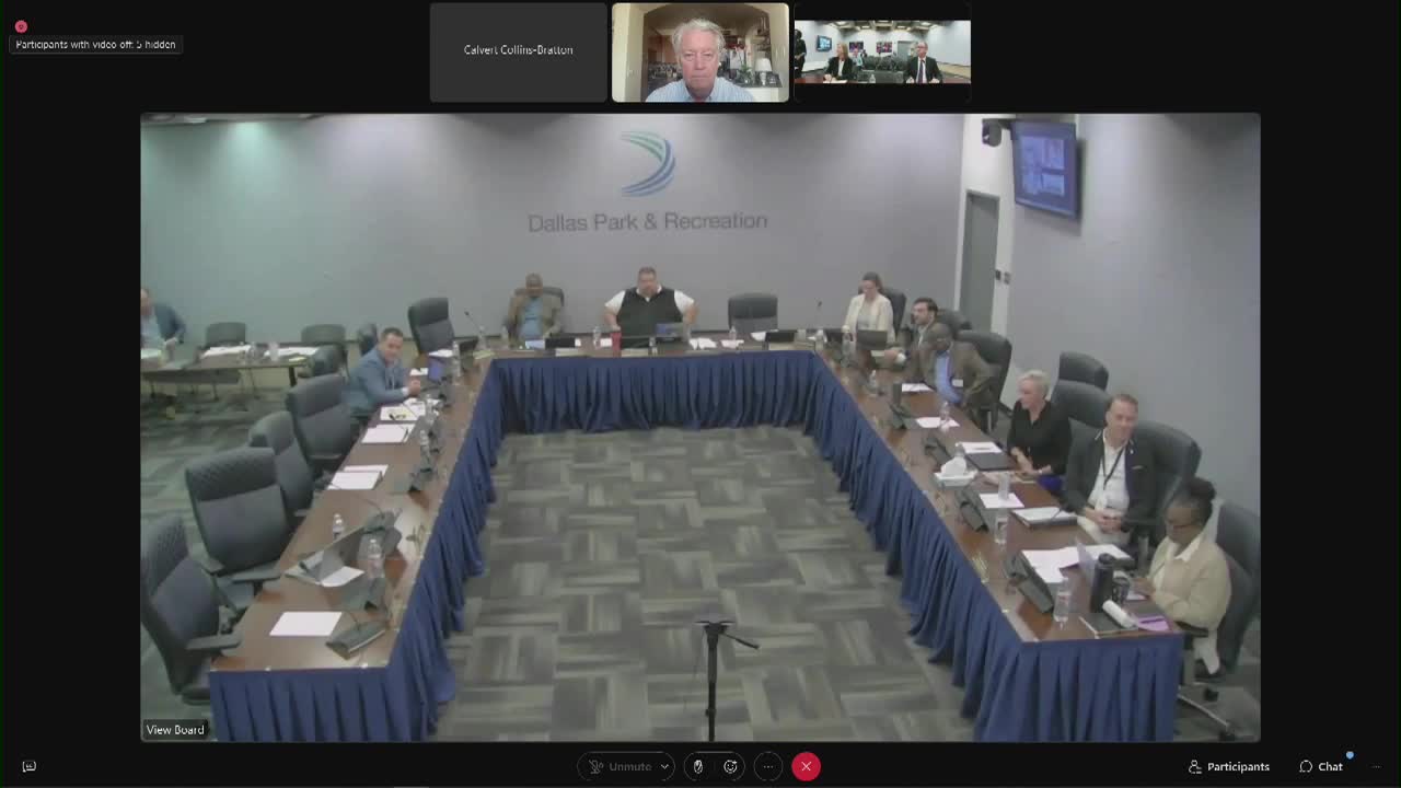 Budget Update Presented by Rachel Berry Highlights Fair Park Funding Focus