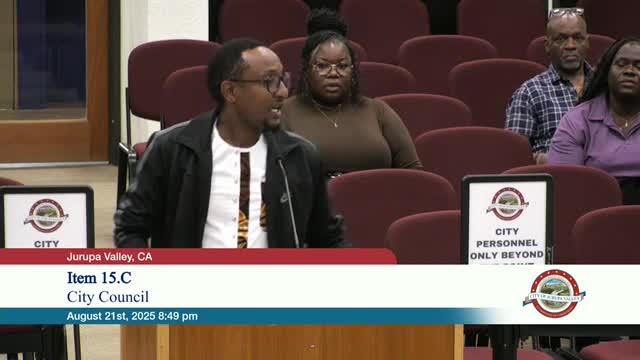 Leslie Advocates for Transportation Business Amendment to Riverside Council