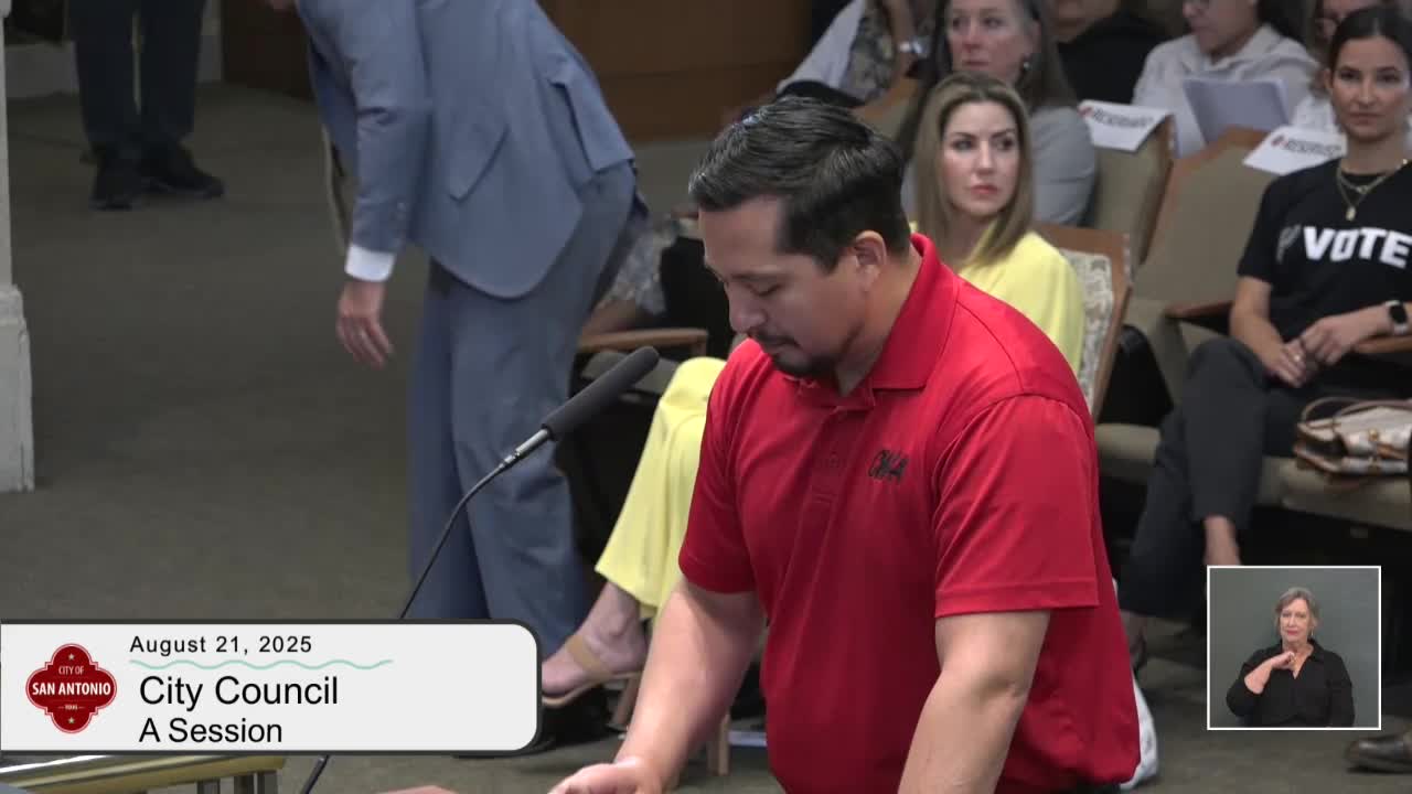 Peter Holt advocates for San Antonio's Project Marvel investment at council meeting