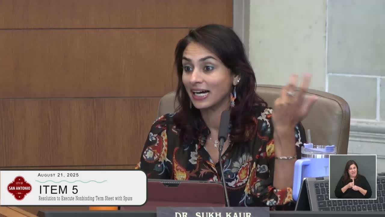 San Antonio City Council Votes to Advance Spurs Arena Partnership for November Vote