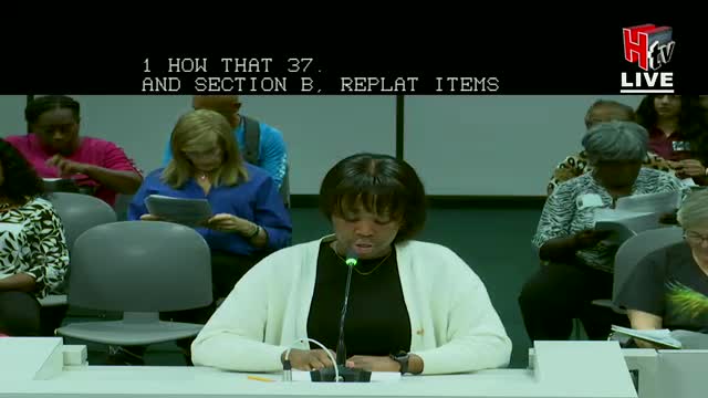 Houston Planning Commission approves multiple replats for residential developments