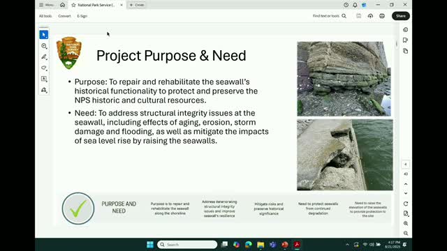 Saint Augustine Proposes Seawall Elevation and Preservation Plan to Combat Flooding